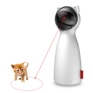 Image of Automatic Rotating Laser Pet Cat Toy Interactive Fun For Cats Exercise Entertainment Training Tool Interactive Cat Toys