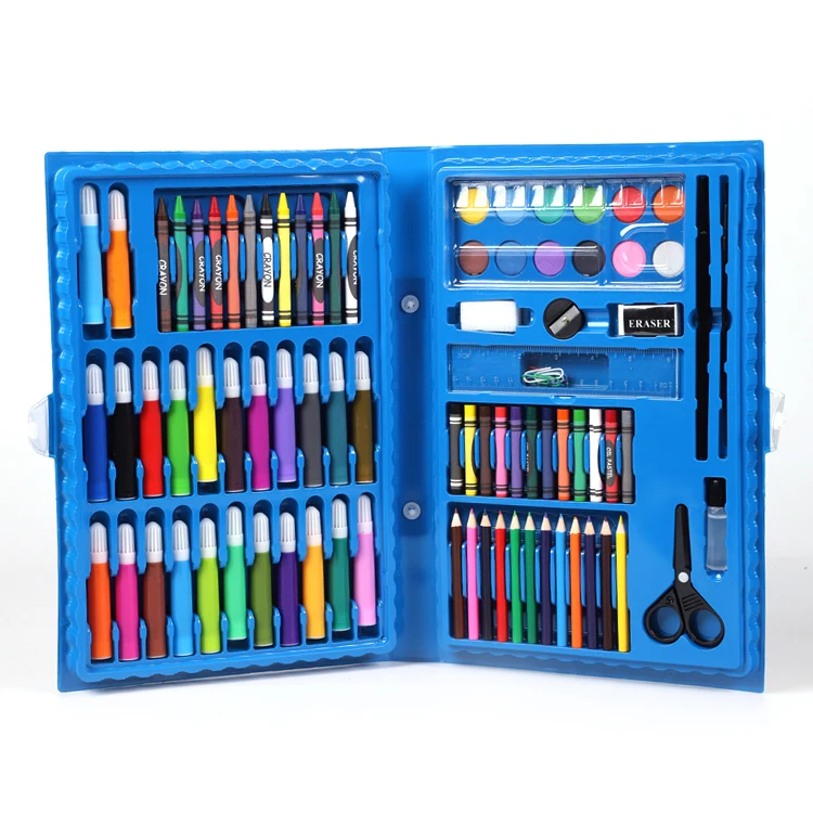 Art Supplies - 124PCS Kids Deluxe Coloring Set Art Set - China Art Set,  Drawing Set