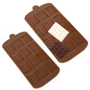 Image of Hot Selling 3D Square Mini Silicone Chocolate Mold for Kitchen