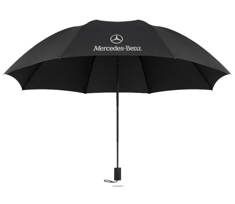 Import Umbrellas 3 Fold Manual Open Custom Printed Umbrella Car Brand