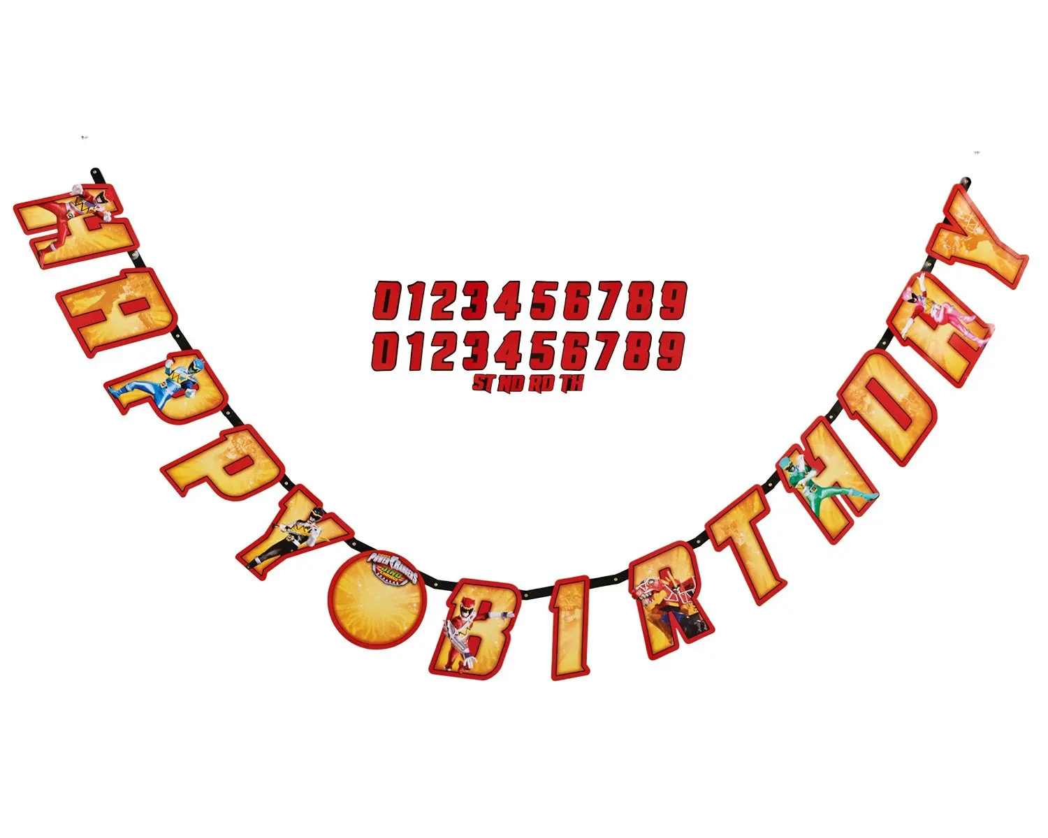 Buy Power Rangers Dino Charge Birthday Party Add An Age