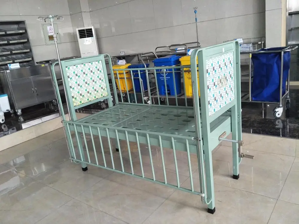 Medical easy use children hospital bed with one function