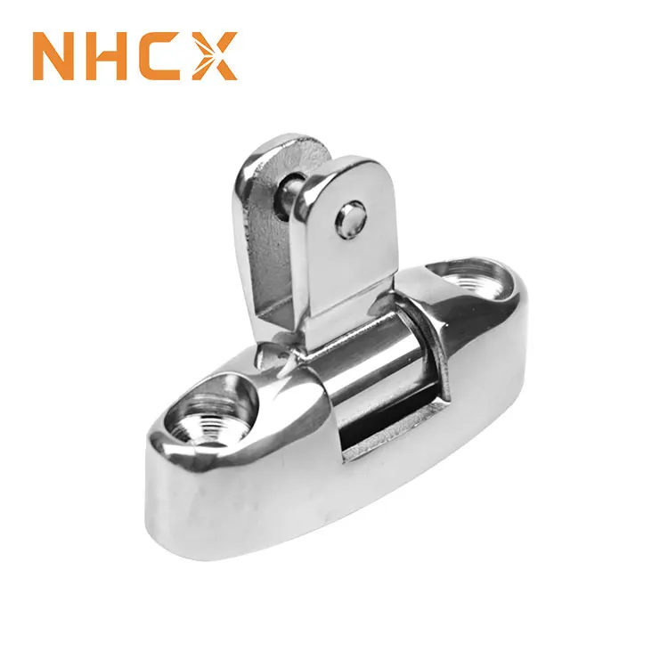 2pcs Boat Ss Fitting Stainless Steel Swivel Deck Mounts For Marine