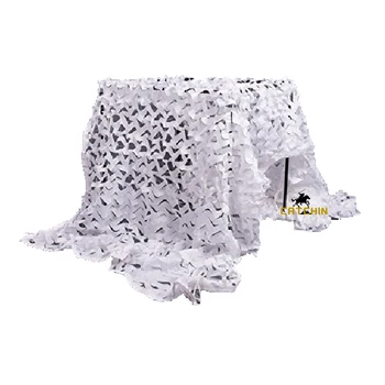 Military Supplying Lightweight Snowy White Camo Net White