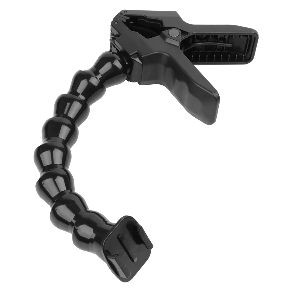 Wholesale Flexible Abs Snake Arm +jaws Flex Clamp Mount For Gopro Hero