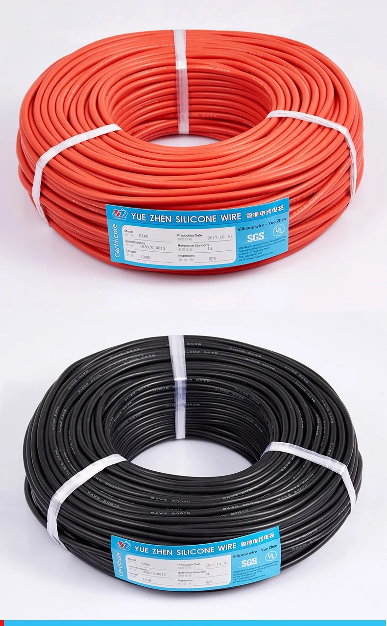 Silicona conductor de cable ul3135 28 AWG tinned copper flexible Soft Wire 200 ℃ 600v 