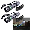 HOT! 2000LM XM-L T6 LED Zoomable 18650 Flashlight Torch Focus Lamp Ultrafire zoom dimmer led flashlight