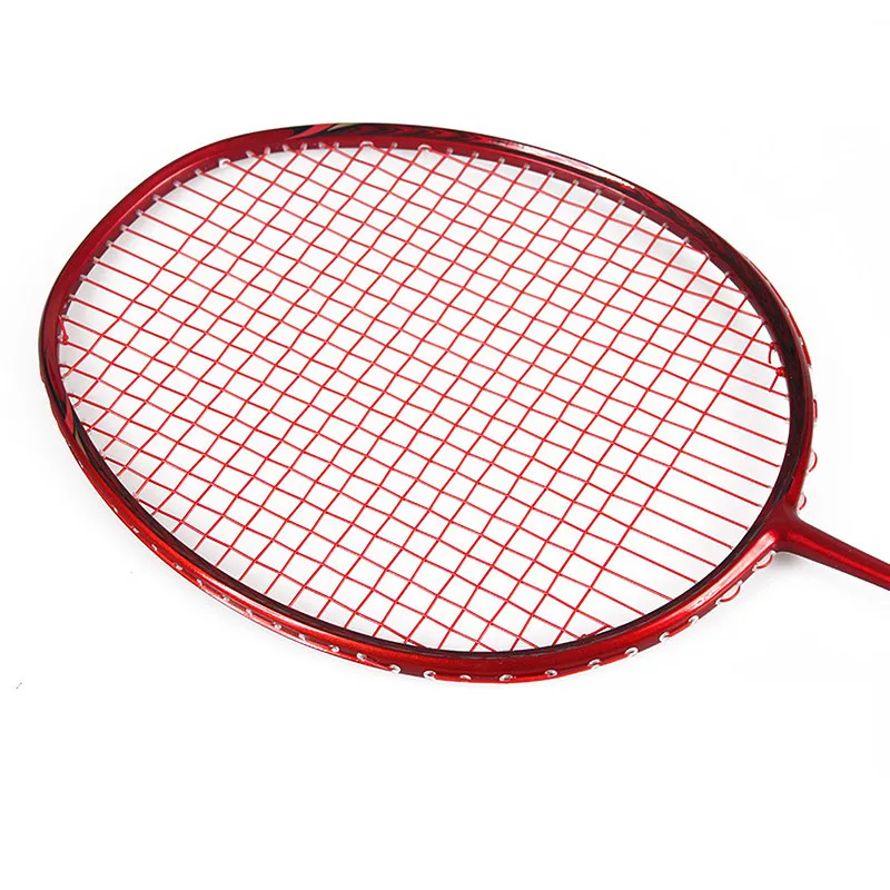 

4U badminton racket 80g full carbon graphite badminton training racket, Red