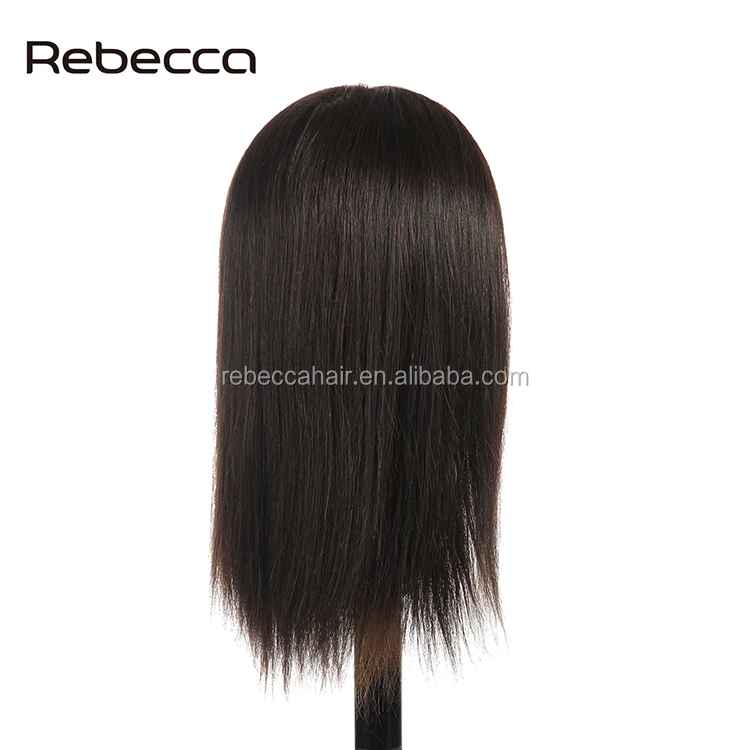
Rebecca wholesale cheap synthetic Korea hair hairdresser mannequin head Korea hot 