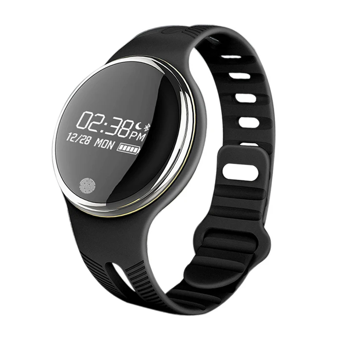 

Sleep monitoring smart watch bracelet with IP67 waterproof can swimming, Black;white