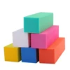 Colorful nail buffer,sandpaper nail file buffer,4-ways nail buffer sponge