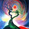 Wholesale 5D Diamond Painting DIY Crystal Rhinestone Art Colorful Tree Full Drill Resin Cross Stitch Mosaic Painting