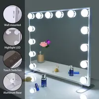 

Beautme Hollywood Salon Vanity Fixture Make Up Wall Bathroom Makeup Mirror With LED Light Bulb Lamp