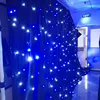 led star cloth wedding back drop