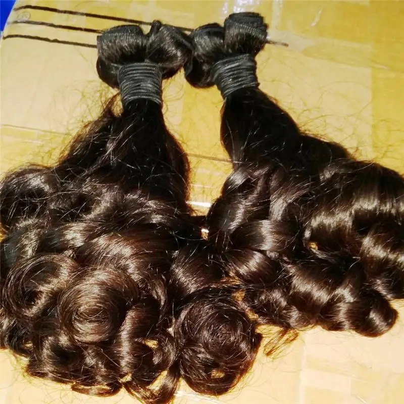 

Grade 10A Weave Bundles hair extensions aunty funmi hair Double Drawn Wefts Premium 10A