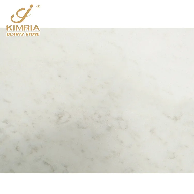 Customized Solid Surface Quartz Stone Table Top Countertop Carrara