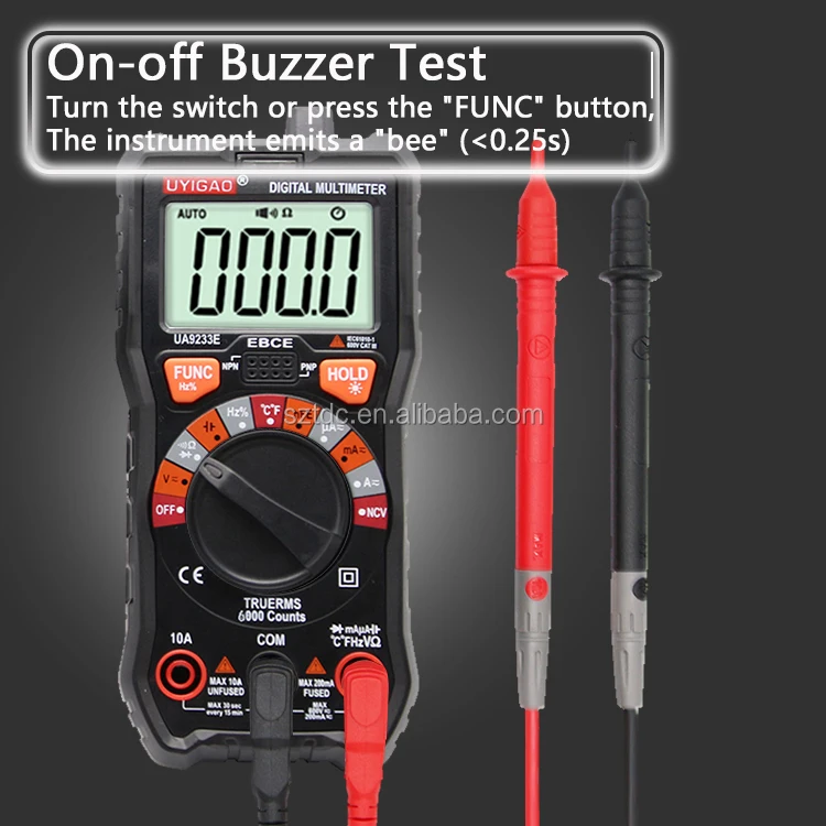 Ua9233e Digital Multimeter Buy Standard Digital Multimeter,China