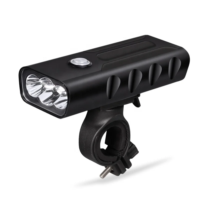 

New super bright 1500 lumens 3*T6 led bike light front rechargeable waterproof quick release bicycle headlight bike flashlight