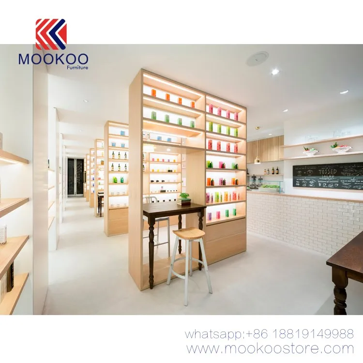Cosmetic Interior Design Wooden Cosmetic Shelf For Retail Store Buy