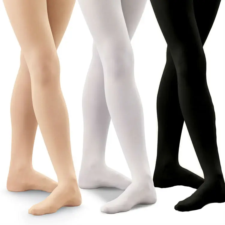 

BT00006 Free Sample Free Shipping Full Footed Kids Stockings Pantyhose Wholesale Ballet Tights, Pink;white;black;caramel;tan;dark tan
