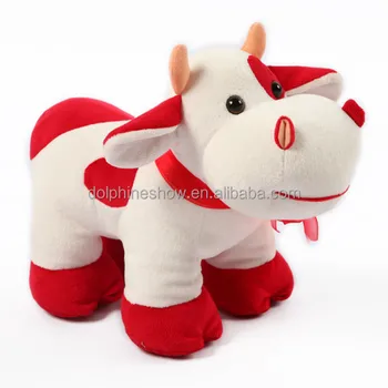 valentine cow plush