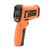 Color LCD Display Non contact Digital Infrared Thermometer to 800C with K Type Thermocouple / Temperature Bridge Alarm PM6530C