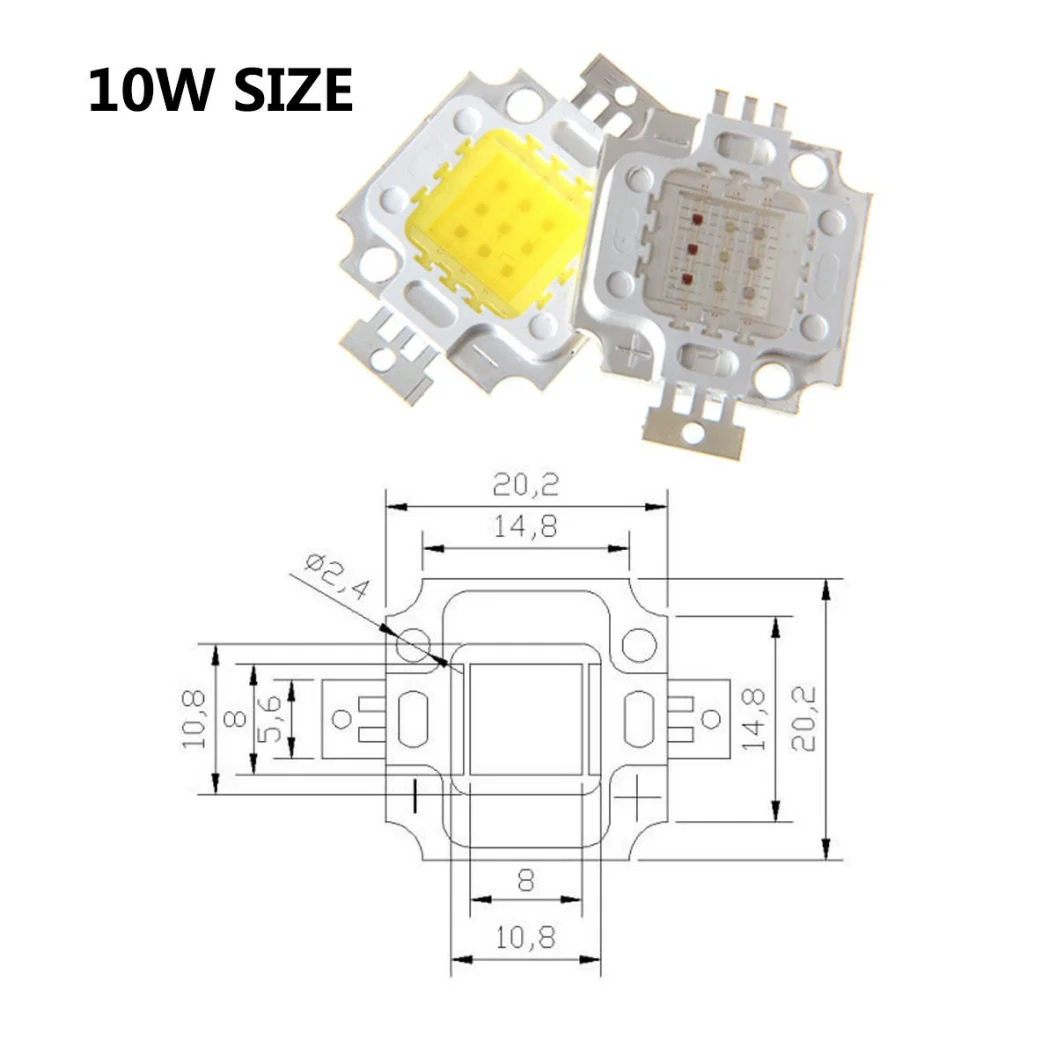 10w Bridgelux 45mil Cob Led Chip With 12v Low Voltage - Buy Led Module ...