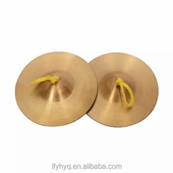 Used Musical Instrument Handmade Finger Cymbal For Sale 