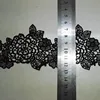 7cm Pretty Organza Embroidered Scalloped Border White Allover Lace Trim C317