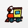 Wholesale cheap cartoon train custom embroidery patch