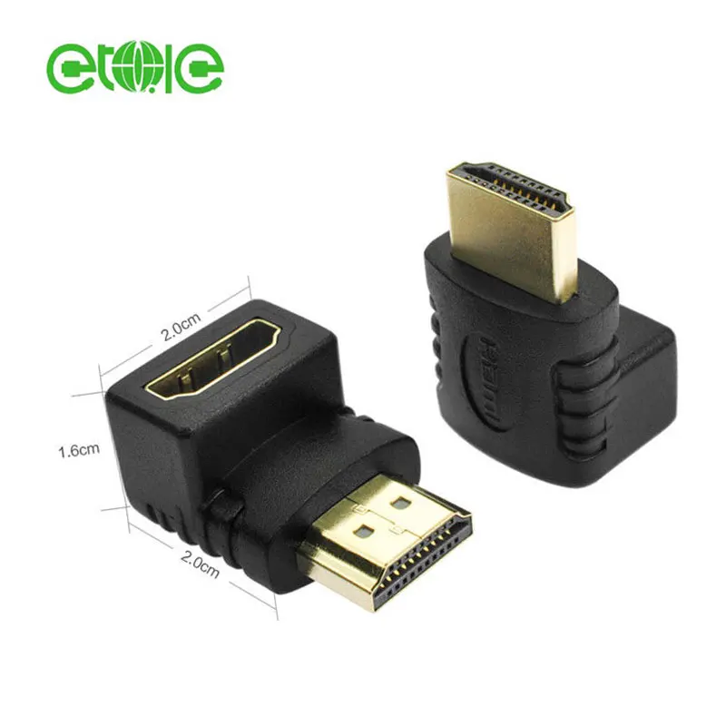 Hdmi Male To Female Adapter 90 Degree Buy Hdmi Male To