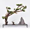 Chinese factory made wood for crafts greeting Pine art collectible in metal crafts