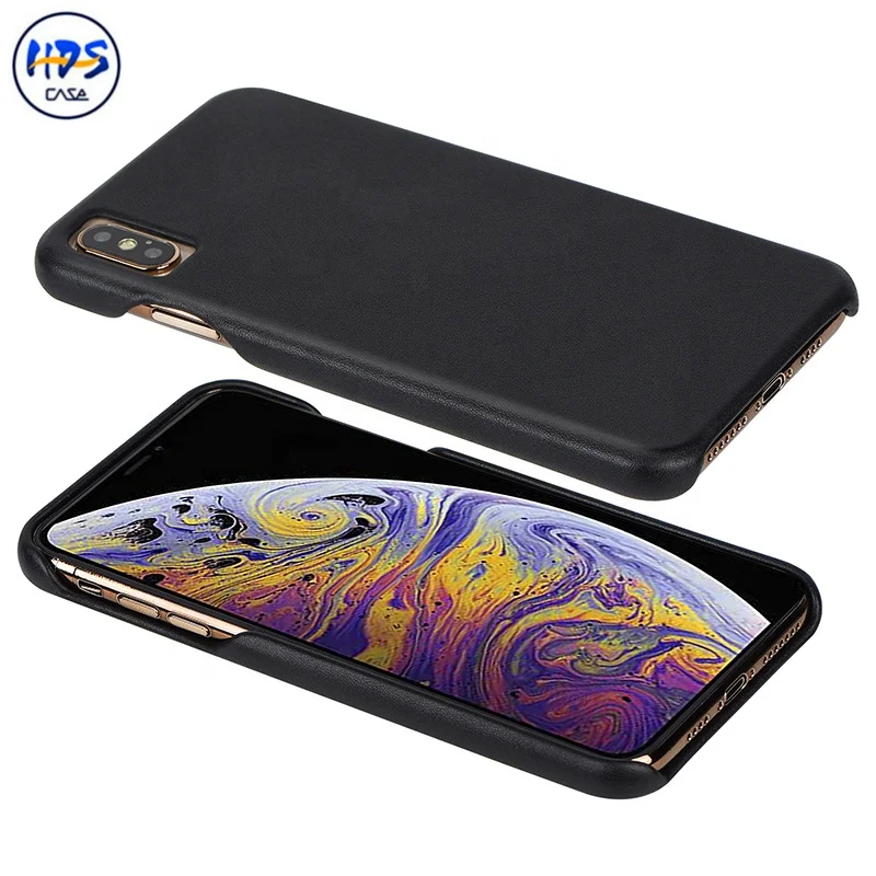 

high quality real leather phone case for ipone Xs max, 4 colors