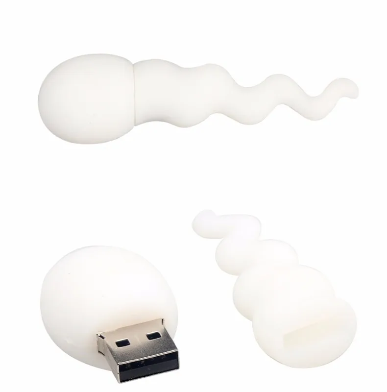 Fancy Sperm Shape USB Flash Drive A Good Gift Idea to Boyfriend - ANKUX.COM