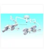 CE/ISO Medical Three Domes Shadowless operation lamp with CE,ISO IRAN market