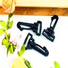 Wholesale bag clasps lobster swivel trigger clips plastic snap hook black/plastic snap dog hook