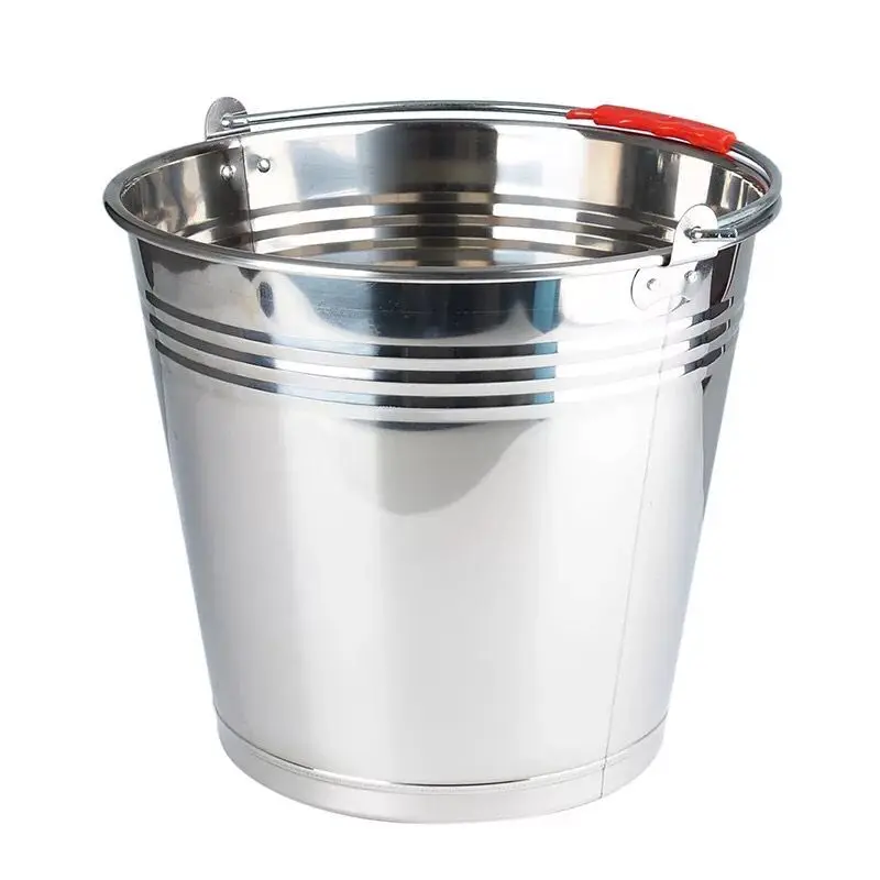 High Quality Stainless Steel Bucket 20l Metal Bucket Water Bucket Milk