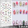 spring butterfly water nail decals,new fashion water foil for nail