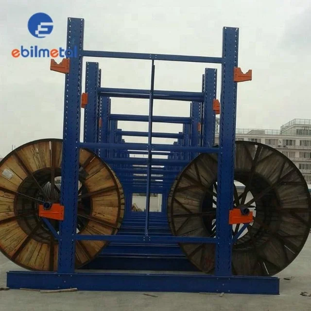 cable support rack cable drum rack cable management rack