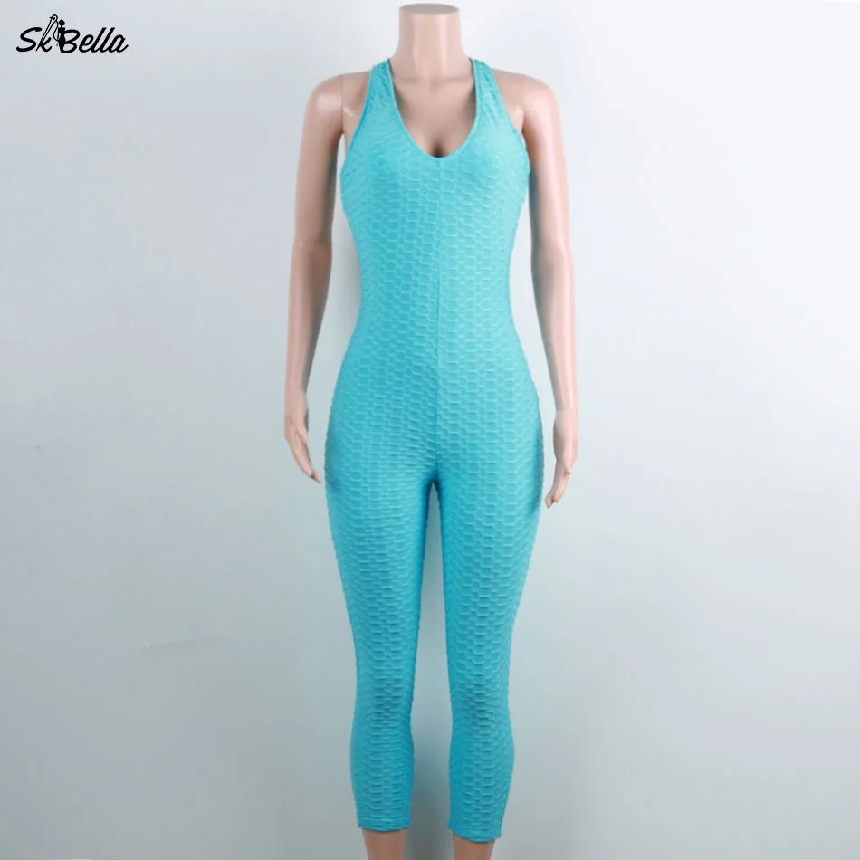 High Quality Sexy Gym Wear Stretchy Sport Running Womens One Piece