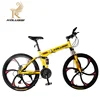2019 Land rover folding bicycle wheel with magnesium alloy Folding Mountain Bike With Jaguar model Frame and Disc Brake