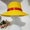 Luffy Strawhat One Piece Hat Children/Adult Straw Hat Visor Cosplay Japanese Cartoon Props Hat Cap