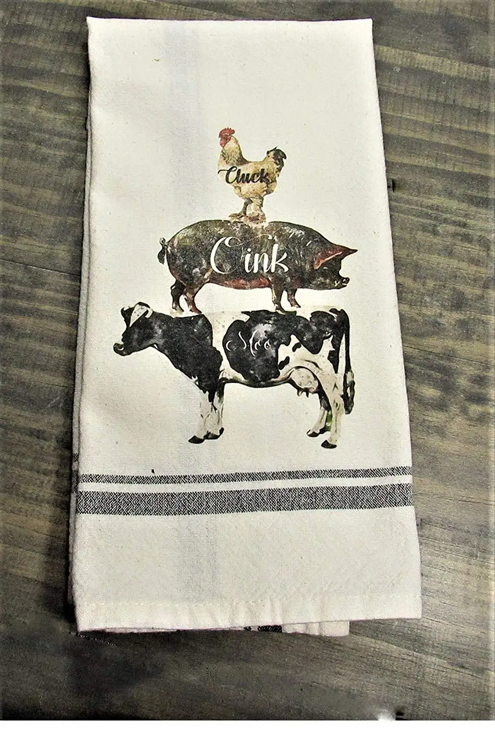 animal print dish towels