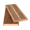3d wood grain natural wood decking outdoor set co extrusion plastic wood composite decking
