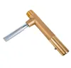 1" Key Top Threads Brass Quick Coupling Valve