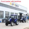 China best offer 4x4 farm tractor 504 with front loader