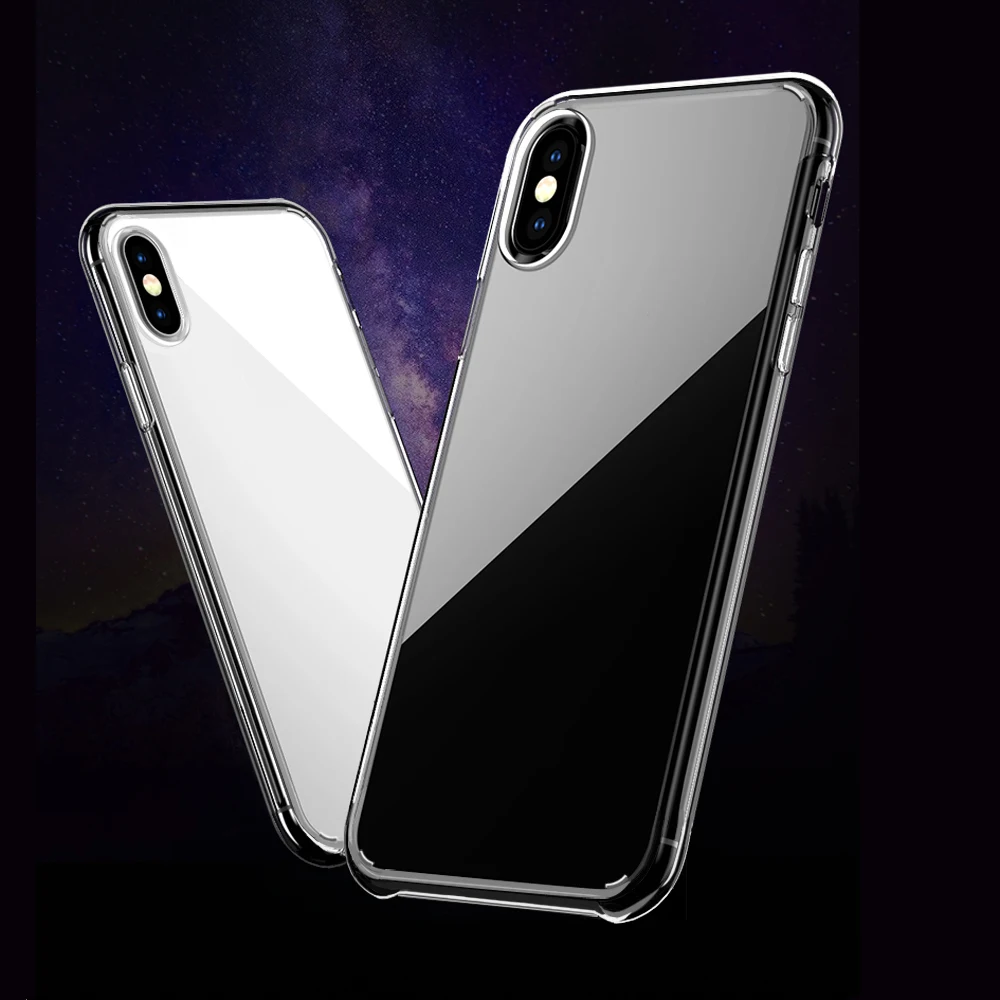 

1.5mm Light Weight PC TPU Clear Transparent Phone Case For iPhone XS Case, N/a
