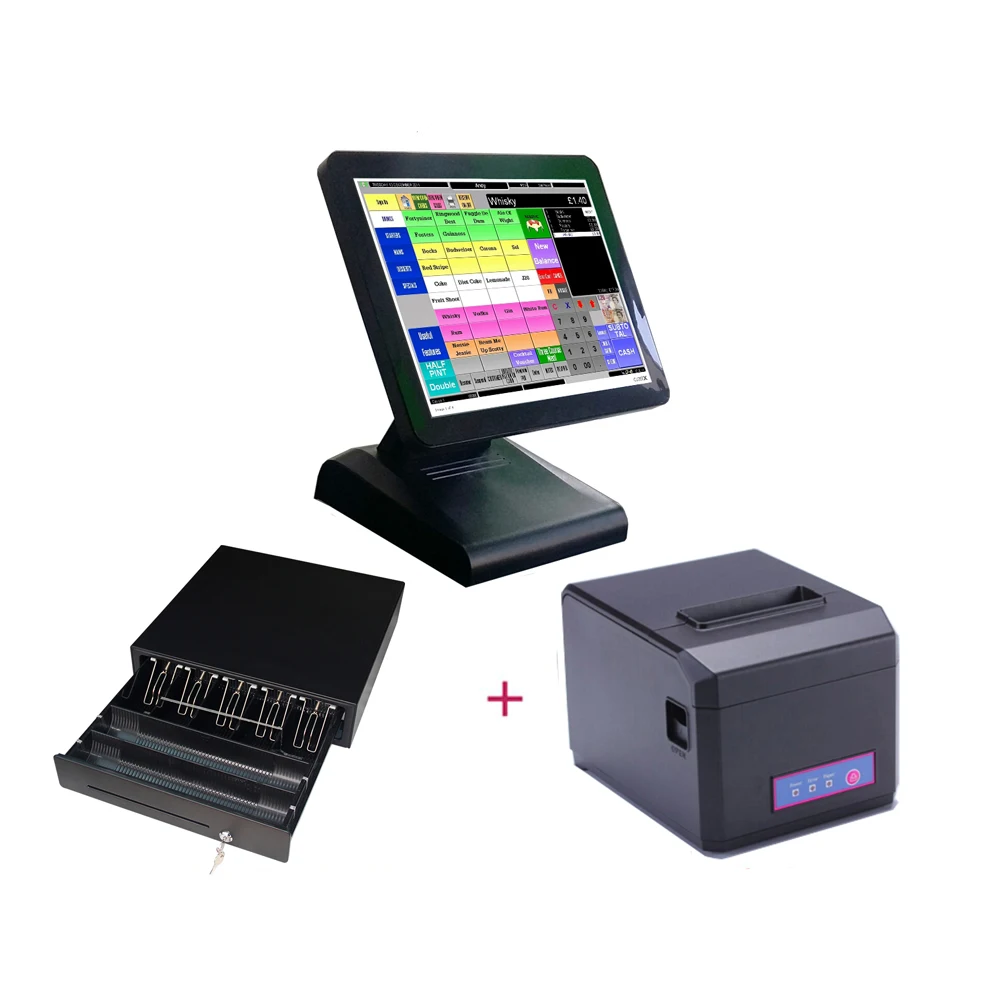 cheap cash register with barcode scanner