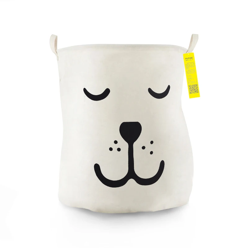 

Ins Popular Items Cartoon Kids Toy Storage Organizer with Handle, Customized