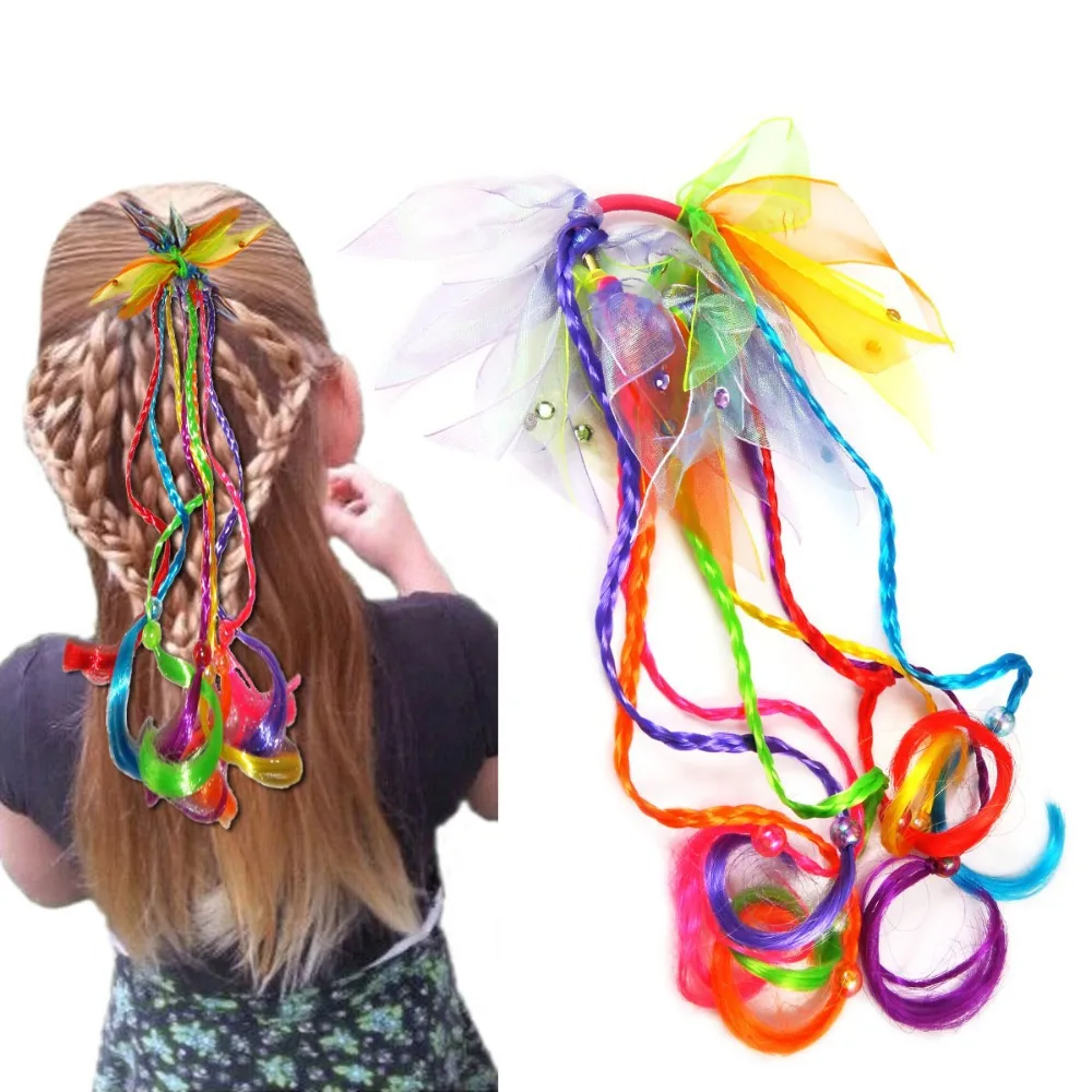 Bsci Audit Manufactory Wholesale Cheap Braid Kids Pony Holder
